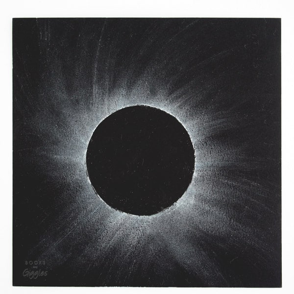 This solar eclipse craft for kids is simple and fun. Add this to your solar eclipse activity list!