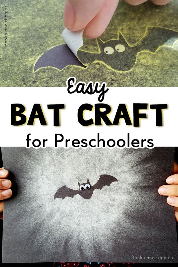 A Bat Craft Preschool Kids Will Love Making Any Time of Year