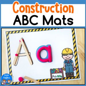 5 Interactive Construction Themed Letter Crafts for Preschoolers