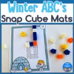 Winter Letter Tracing Activity
